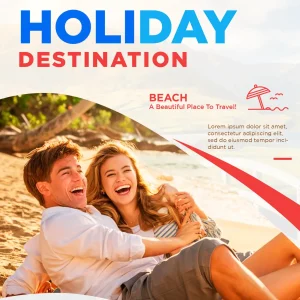 Holiday destination - Flyer