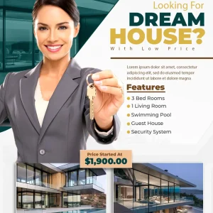 Looking for dream house - Flyer